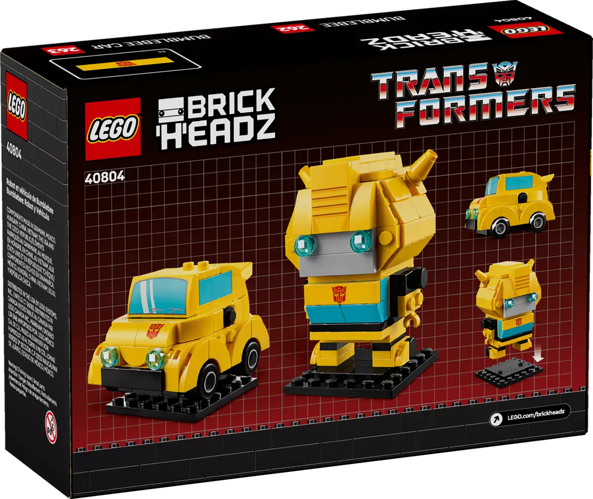 Robot et véhicule Bumblebee (40804)
